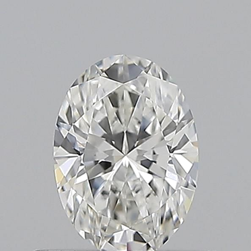 0.5 carat G-VVS2 Natūralus Oval Deimantas (1)
