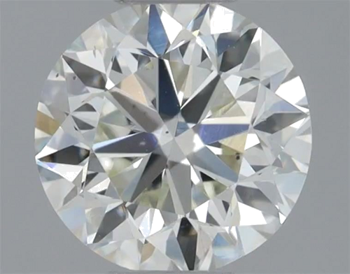 0.46 carat K-SI2 Very Good cut Natūralus Round Deimantas (1)
