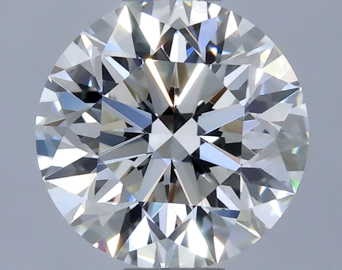 0.63 carat I-VVS1 Excellent cut Natūralus Round Deimantas (1)