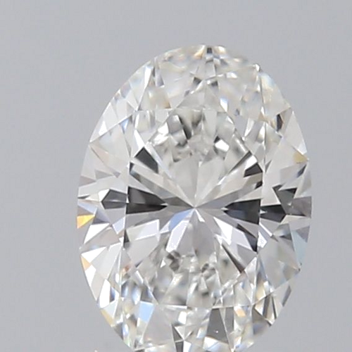 0.5 carat F-VVS2 Natūralus Oval Deimantas (1)