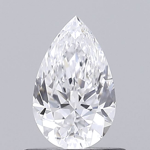 0.53 carat D-VVS1 Natūralus Pear Deimantas (1)