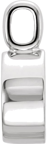 Pakabukas „Bezel-Set“ 585 Baltojo Aukso Round 8mm (2)