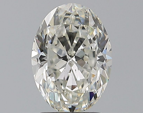2.02 carat I-VS2 Natūralus Oval Deimantas (1)