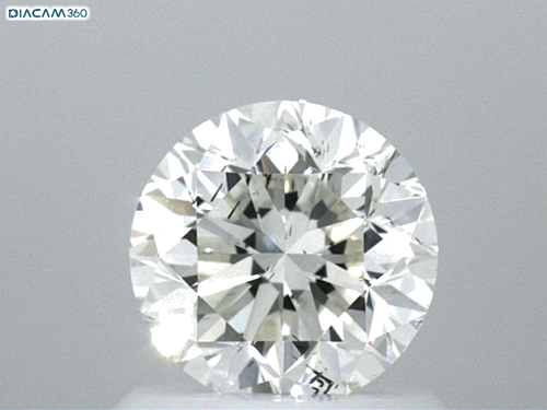 0.93 carat I-SI1 Excellent cut Natūralus Round Deimantas (1)