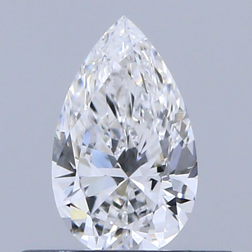 0.3 carat E-VVS2 Natūralus Pear Deimantas (1)