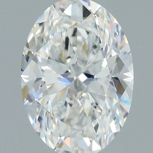 0.7 carat F-VVS2 Natūralus Oval Deimantas (1)