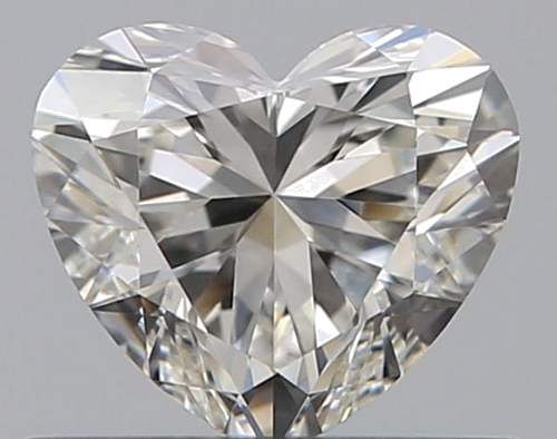 0.42 carat I-VS2 Natūralus Heart Deimantas (1)