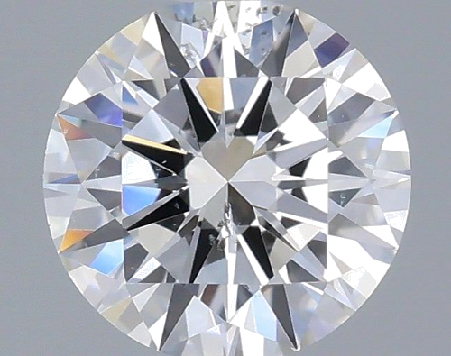 0.41 carat E-SI2 Excellent cut Natūralus Round Deimantas (1)