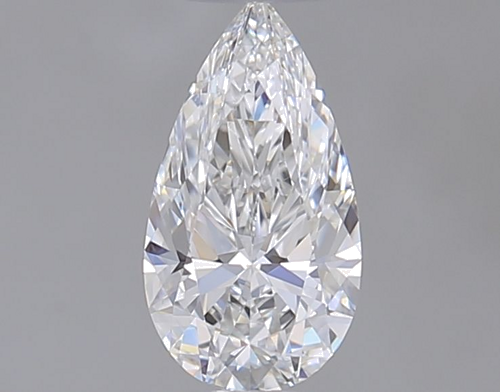 0.32 carat F-VS2 Natūralus Pear Deimantas (1)