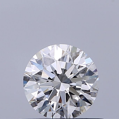 0.52 carat E-VVS1 Excellent cut Natūralus Round Deimantas (1)