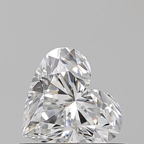 0.5 carat F-VS2 Natūralus Heart Deimantas (1)