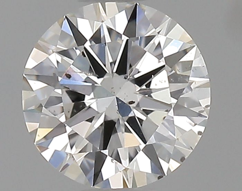 0.5 carat F-SI2 Excellent cut Natūralus Round Deimantas (1)