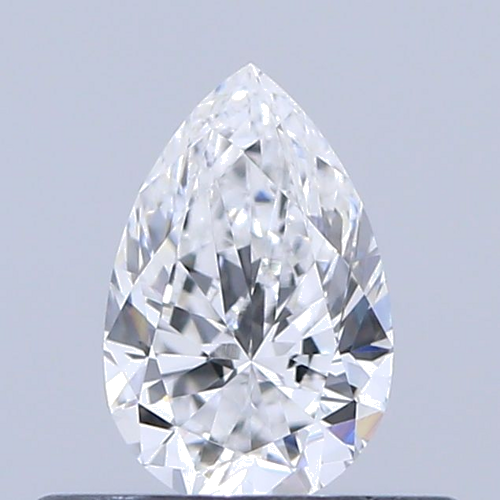 0.3 carat D-VS1 Natūralus Pear Deimantas (1)
