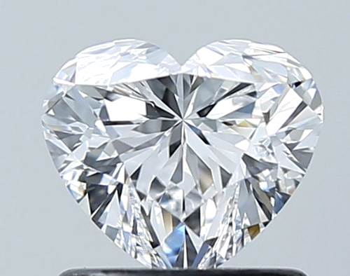 0.9 carat D-VVS1 Natūralus Heart Deimantas (1)
