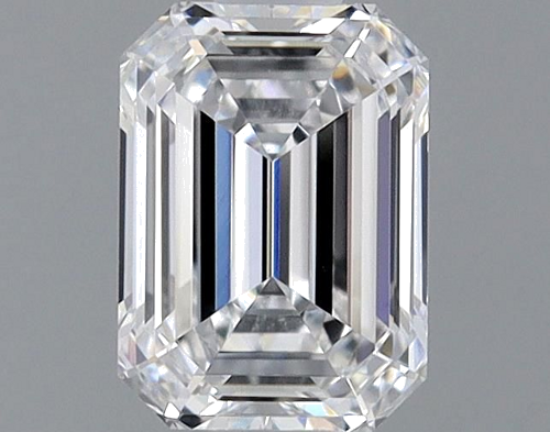 0.51 carat D-SI1 Natūralus Emerald Deimantas (1)