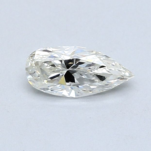 0.48 carat J-VS2 Natūralus Pear Deimantas (1)