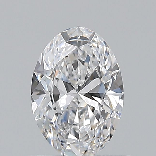 0.5 carat D-VS1 Natūralus Oval Deimantas (1)