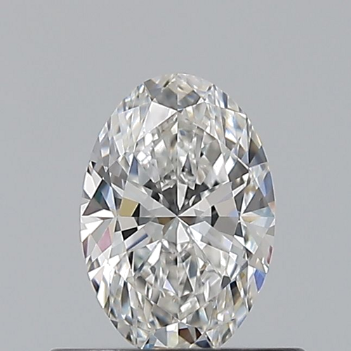0.5 carat F-VVS2 Natūralus Oval Deimantas (1)