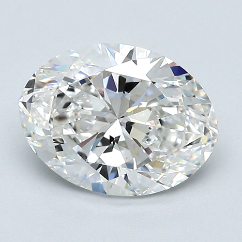 2.01 carat G-VS2 Natūralus Oval Deimantas (1)