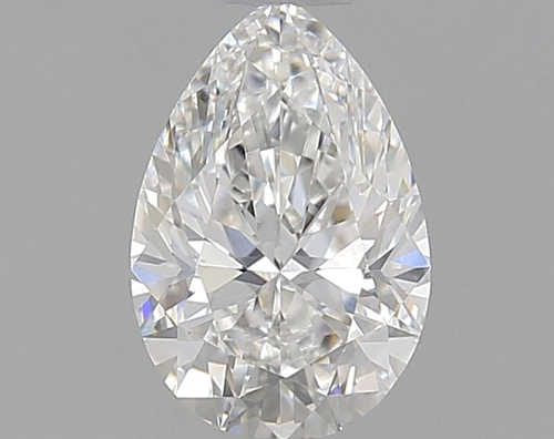 0.41 carat D-VVS1 Natūralus Pear Deimantas (1)