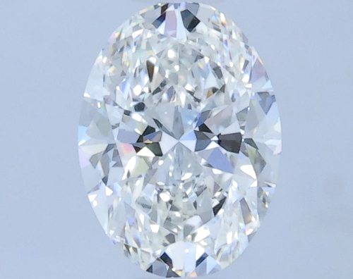 0.5 carat F-VVS1 Natūralus Oval Deimantas (1)