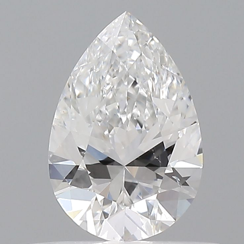 0.5 carat D-VS2 Natūralus Pear Deimantas (1)