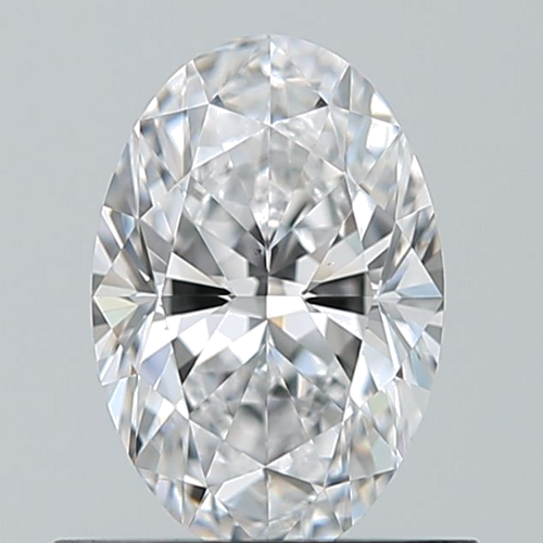 0.7 carat D-VS2 Natūralus Oval Deimantas (1)