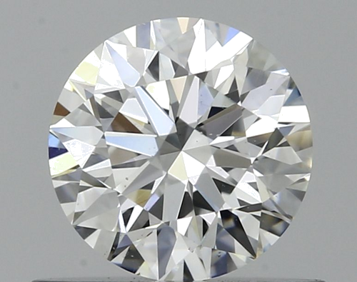 0.54 carat E-VS2 Excellent cut Natūralus Round Deimantas (1)