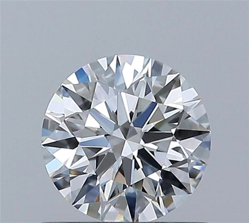 0.63 carat F-VVS1 Excellent cut Natūralus Round Deimantas (1)