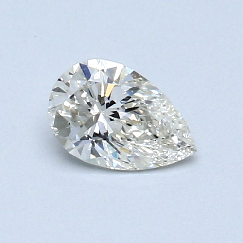 0.4 carat J-SI1 Natūralus Pear Deimantas (1)