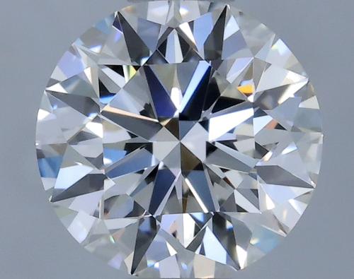 0.57 carat F-VVS1 Excellent cut Natūralus Round Deimantas (1)