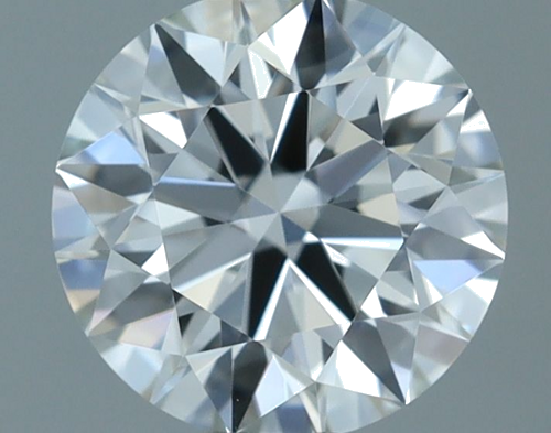 0.52 carat K-VVS2 Excellent cut Natūralus Round Deimantas (1)