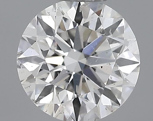 0.57 carat G-SI2 Excellent cut Natūralus Round Deimantas (1)