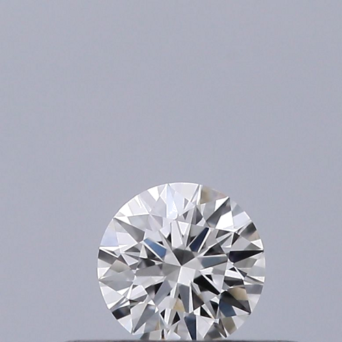 0.19 carat F-VVS2 Excellent cut Natūralus Round Deimantas (1)