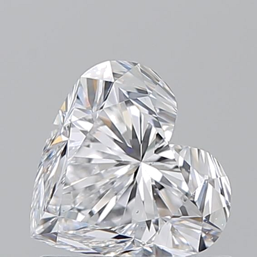 1.01 carat D-SI1 Natūralus Heart Deimantas (1)