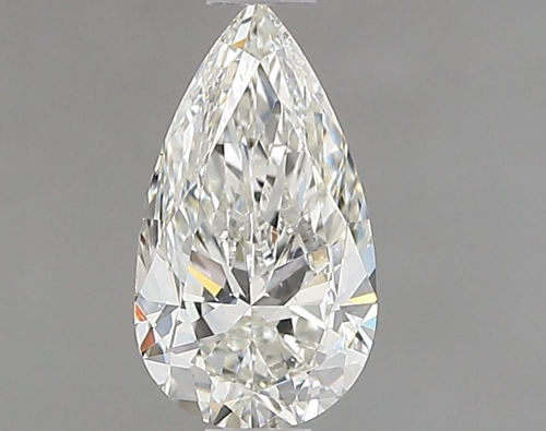 0.7 carat H-VS2 Natūralus Pear Deimantas (1)