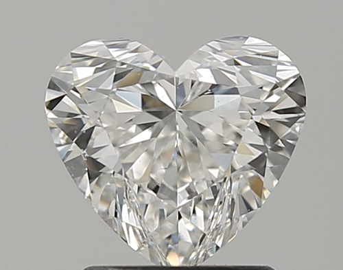1.5 carat F-VS2 Natūralus Heart Deimantas (1)