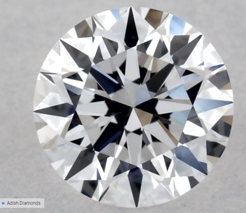 0.26 carat D-IF Excellent cut Natūralus Round Deimantas (1)
