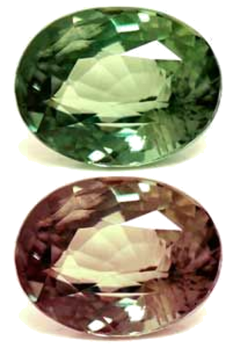 0.52 carat GREEN Oval Alexandrite (1)