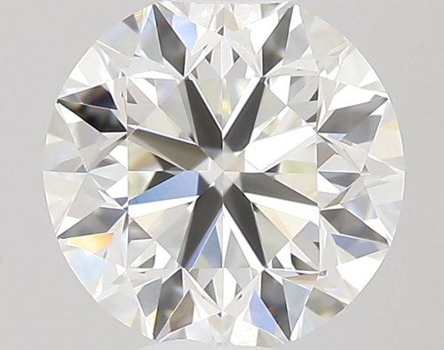 0.5 carat J-VVS2 Very Good cut Natūralus Round Deimantas (1)