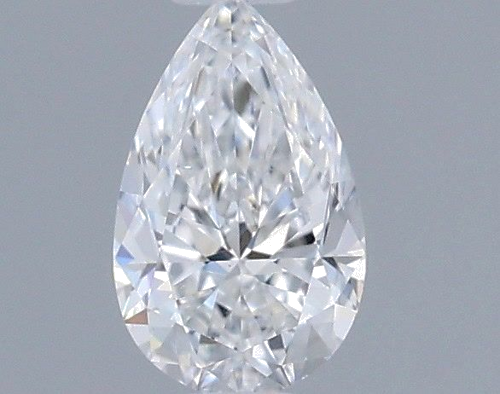 0.3 carat E-SI1 Natūralus Pear Deimantas (1)