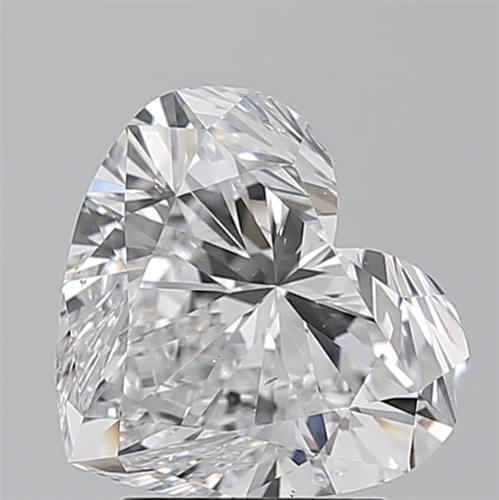 3.01 carat D-SI1 Natūralus Heart Deimantas (1)