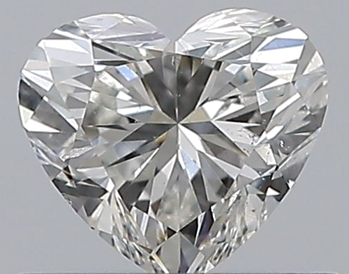 0.4 carat H-SI2 Natūralus Heart Deimantas (1)