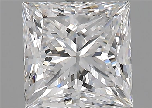 1.83 carat E-VS2 Natūralus Princess Deimantas (1)