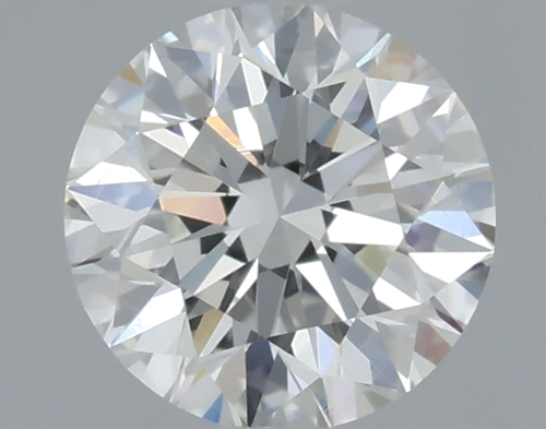 0.5 carat F-VVS2 Excellent cut Natūralus Round Deimantas (1)