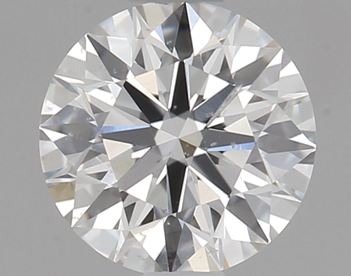 0.46 carat F-SI1 Excellent cut Natūralus Round Deimantas (1)
