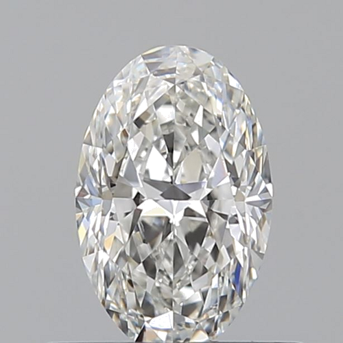 0.5 carat G-VS2 Natūralus Oval Deimantas (1)