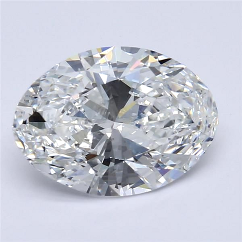 2.55 carat D-SI1 Natūralus Oval Deimantas (1)