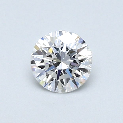 0.44 carat D-VS2 Very Good cut Natūralus Round Deimantas (1)