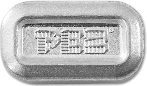 6 x 5 г серебряные слитки PAMP в PEZ диспенсере с Санта-Клаусом (2)